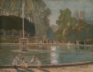 La Fontaine, slutten av det 19.-begynnelsen av det 20. århundre, ca 1930.
