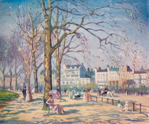 Vår i Hyde Park, c1910