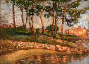 I Sør-Frankrike, ca. 1905-1906. av Alice Pike Barney