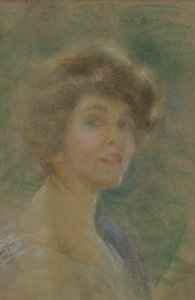 Selvportrett, 1909 av Alice Pike Barney