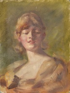 Studie av Head, ca. 1926. av Alice Pike Barney