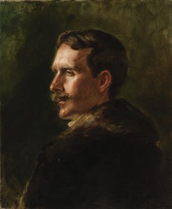 Pelsfrakken, ca. 1898. av Alice Pike Barney