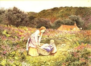 Vaskedag av Alice Squire