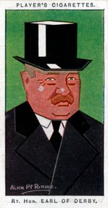 Edward George Villiers Stanley, 17. jarl av Derby, 1926. av Alick P. F. Ritchie