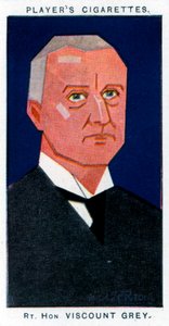 Edward Grey, 1. Viscount Gray av Fallodon, britisk politiker, 1926.