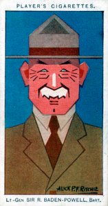Robert Baden-Powell, 1. baron Baden-Powell, 1926. av Alick P. F. Ritchie
