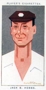 Sir Jack Hobbs , britisk cricketspiller, 1926 av Alick P. F. Ritchie