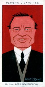 William Maxwell Aitken, 1. baron Beaverbrook, statsmann og avisinnehaver, 1926. av Alick P. F. Ritchie