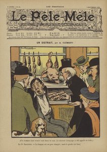 En distrahert. Illustrasjon for Le Pele-Mele, 1902