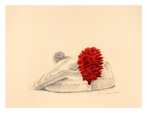 A Black Watch Red hackle, 2004 av Alison Cooper