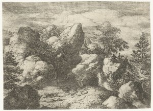 steinlandskap De spisse steinene