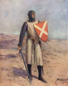 Knight of St John (farge litho)
