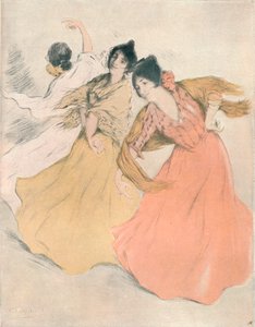 Spanske dansere, c1875-1903, 1903 av Allan Osterlind