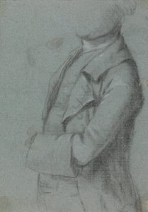 Kostymestudie for et portrett av en mann av Allan Ramsay