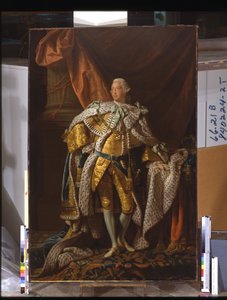 Kong George III (olje på lerret) av Allan Ramsay