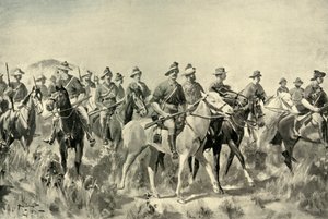 'Australske buskmenn i mars', 1901.
