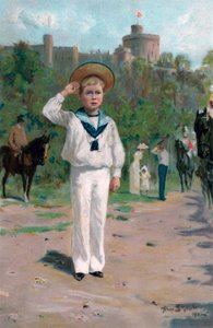 Edward, Prince of Wales, hyller fargene, 1902