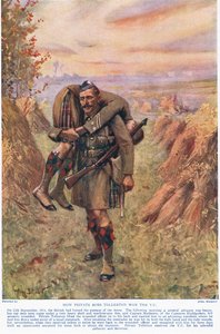 Hvordan menig Ross Tollerton vant VC, illustrasjon fra 