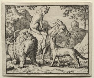 Reynard the Fox av Allart van Everdingen