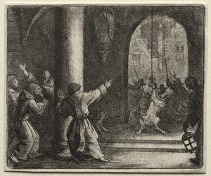 Reynard the Fox: Reynard lurer ulven av Allart van Everdingen