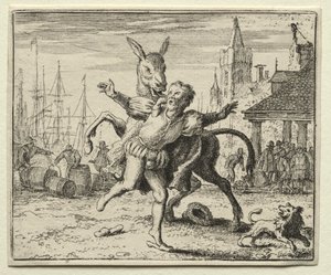 Reynard the Fox: The Jealous Ass av Allart van Everdingen