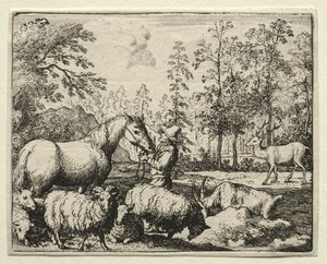Reynard the Fox: The Jealous Horse. av Allart van Everdingen