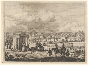 Den første våren, 1600-tallet. av Allart van Everdingen