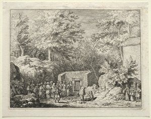 Den fjerde våren, 1660-tallet. av Allart van Everdingen