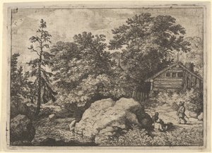 The Hill, 1600-tallet. av Allart van Everdingen