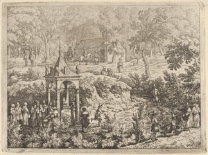 Den tredje våren, 1600-tallet. av Allart van Everdingen