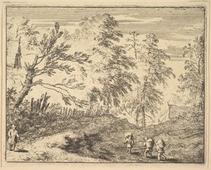 De tre bærerne. av Allart van Everdingen