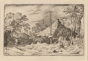 Hjul under Hay Barn, sannsynligvis ca. 16451656. av Allart van Everdingen