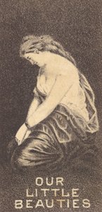 Fra Actresses-serien N57 som promoterer Our Little Beauties Cigarettes for Allen & Ginte..., 1890. av Allen and Ginter
