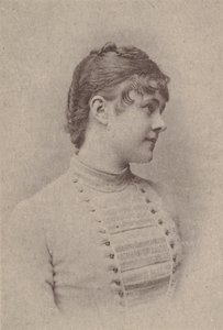 Lili Rupp, fra Actresses-serien N67 som promoterer Virginia Brights Cigarettes for A..., ca. 1888. av Allen and Ginter