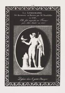 Litografiens kunst: Dedikasjonsark, plate VII