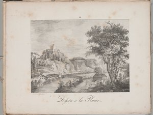 Litografiens kunst: Landeck in Tirol, plate III