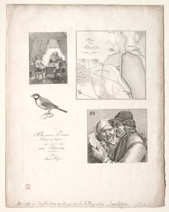 Litografiens kunst: Fire emner etter Falger.