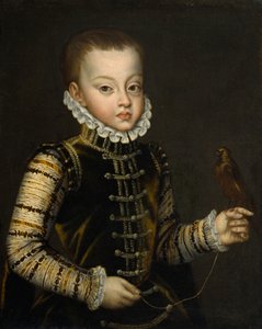 Portrett av infante Ferdinand av Spania av Alonso Sánchez Coello