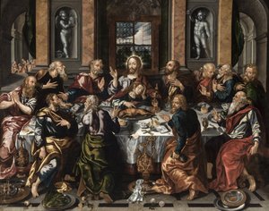Nattverden, ca 1588. av Alonso Vázquez
