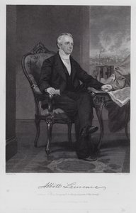 Abbott Lawrence (gravering) av Alonzo (after) Chappel