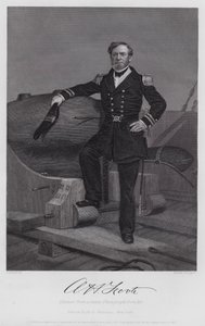 Andrew Hull Foote (gravering) av Alonzo (after) Chappel