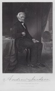 Andrew Jackson (gravering) av Alonzo (after) Chappel