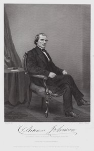 Andrew Johnson (gravering) av Alonzo (after) Chappel