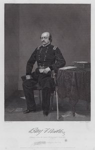 Benjamin F Butler (gravering) av Alonzo (after) Chappel