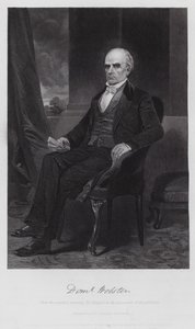 Daniel Webster (gravering) av Alonzo (after) Chappel