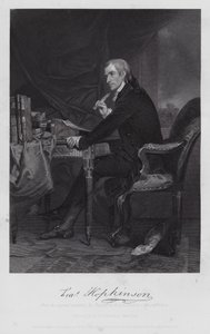 Francis Hopkinson (gravering) av Alonzo (after) Chappel