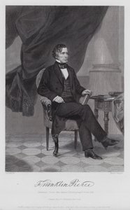 Franklin Pierce (gravering) av Alonzo (after) Chappel