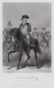 Frederick William Von Steuben (gravering) av Alonzo (after) Chappel
