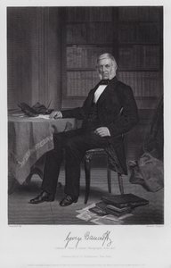 George Bancroft (gravering) av Alonzo (after) Chappel
