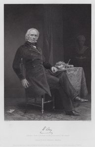 Henry Clay (gravering) av Alonzo (after) Chappel